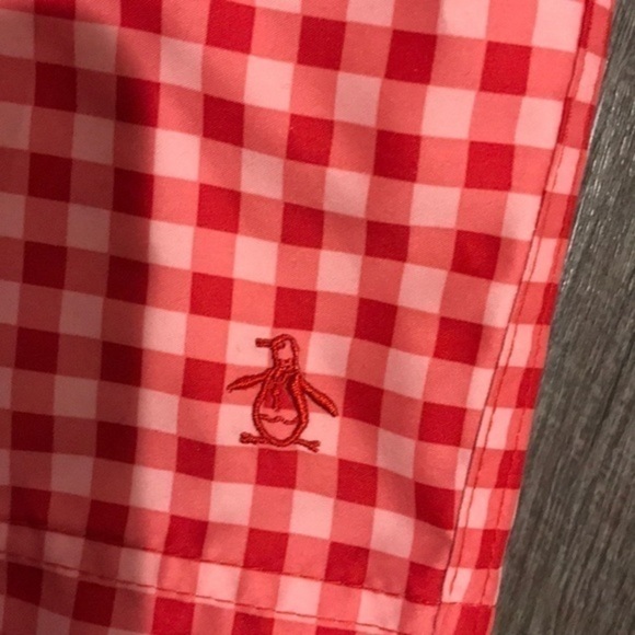 Penguin gingham swim shorts - Picture 4 of 5